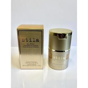 Stila Stay All Day Foundation & Concealer BUFF 7 – 1 oz NIB Full Coverage Makeup